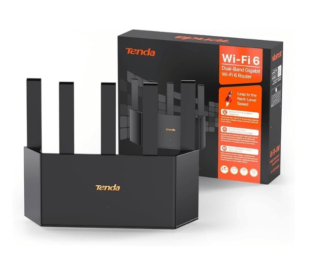 Router Tenda TX2L Pro AX1500 Wi-Fi 6 Doble Banda Gigabit