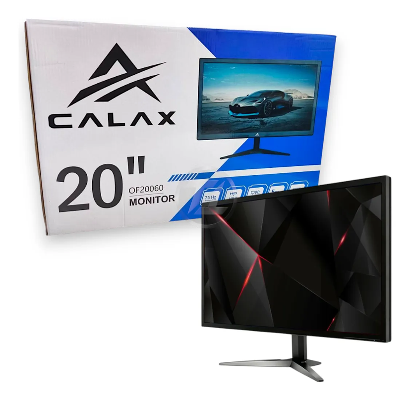 Monitor LED de 20 Pulgadas Calax HD 75Hz HDMI VGA