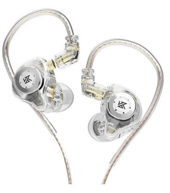 Audífonos In-Ear de Alta Fidelidad KZ EDX Pro Sin Micrófono Driver Dinámico de Doble Circuito