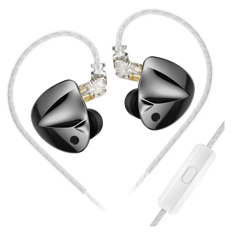 Audífonos In-Ear de Alta Fidelidad KZ D-Fi Con Micrófono Driver Dinámico de Doble Imán y Doble Cavidad