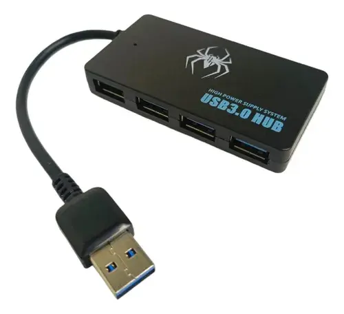 Hub Spidertec 4 Puertos USB 3.0  